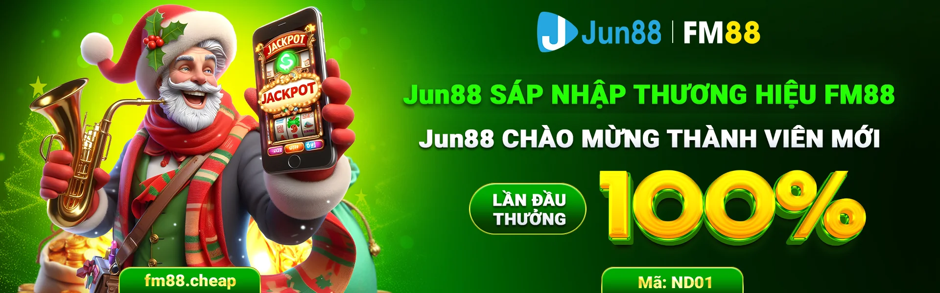 FM88 - Nạp tiền lần đầu thưởng ngay 100%