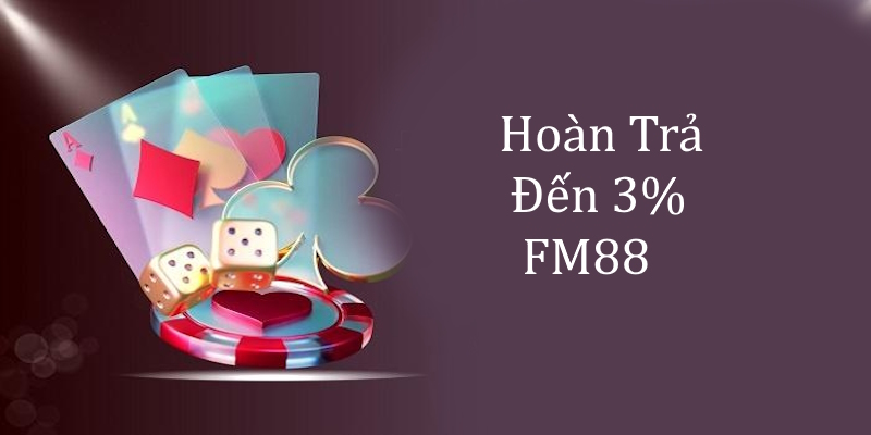 Hoàn trả đến 3% - Ưu đãi giá trị mỗi ngày tại FM88